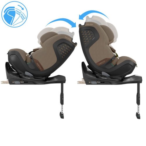 Maxi-Cosi Pearl XL Slide Pro i-Size autokrēsls 61-150 cm, Authentic Truffle 4