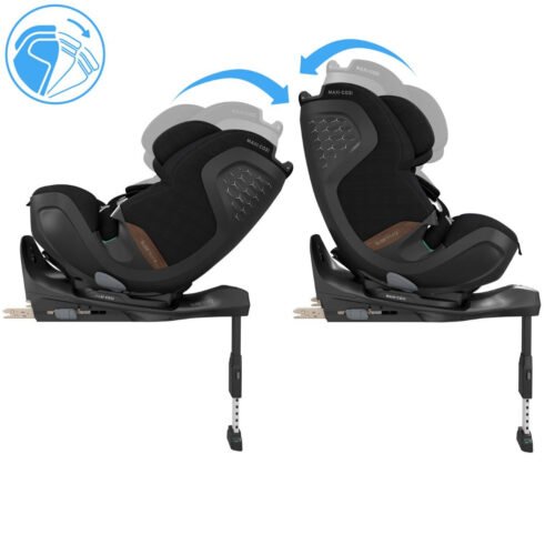 Maxi-Cosi Pearl XL Slide Pro i-Size autokrēsls 61-150 cm, Authentic Black 3
