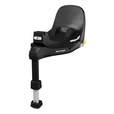 Maxi-Cosi FamilyFix 360 Pro Isofix bāze bērnu autokrēsliņam, melna ar atbalsta kāju