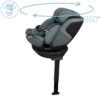 Maxi-Cosi Emerald S turēkrēsls grafīta pelēkā krāsā ar 360° grozāmu bāzi