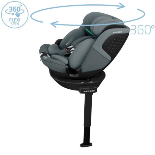 Maxi-Cosi Emerald S turēkrēsls grafīta pelēkā krāsā ar 360° grozāmu bāzi