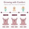Momcozy ergonomiskā ķengursoma Khaki 4