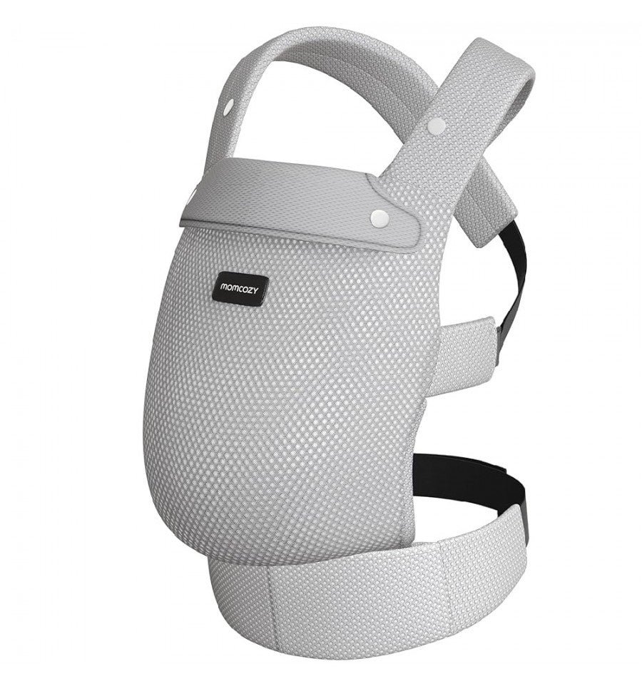 momcozy-ergonomine-kudikiu-nesiokle-su-tinkleliu-pilka.jpg Momcozy ergonomiskā ķengursoma ar tīkliņu Grey