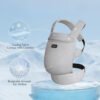 Momcozy ergonomiskā ķengursoma ar tīkliņu Grey 4