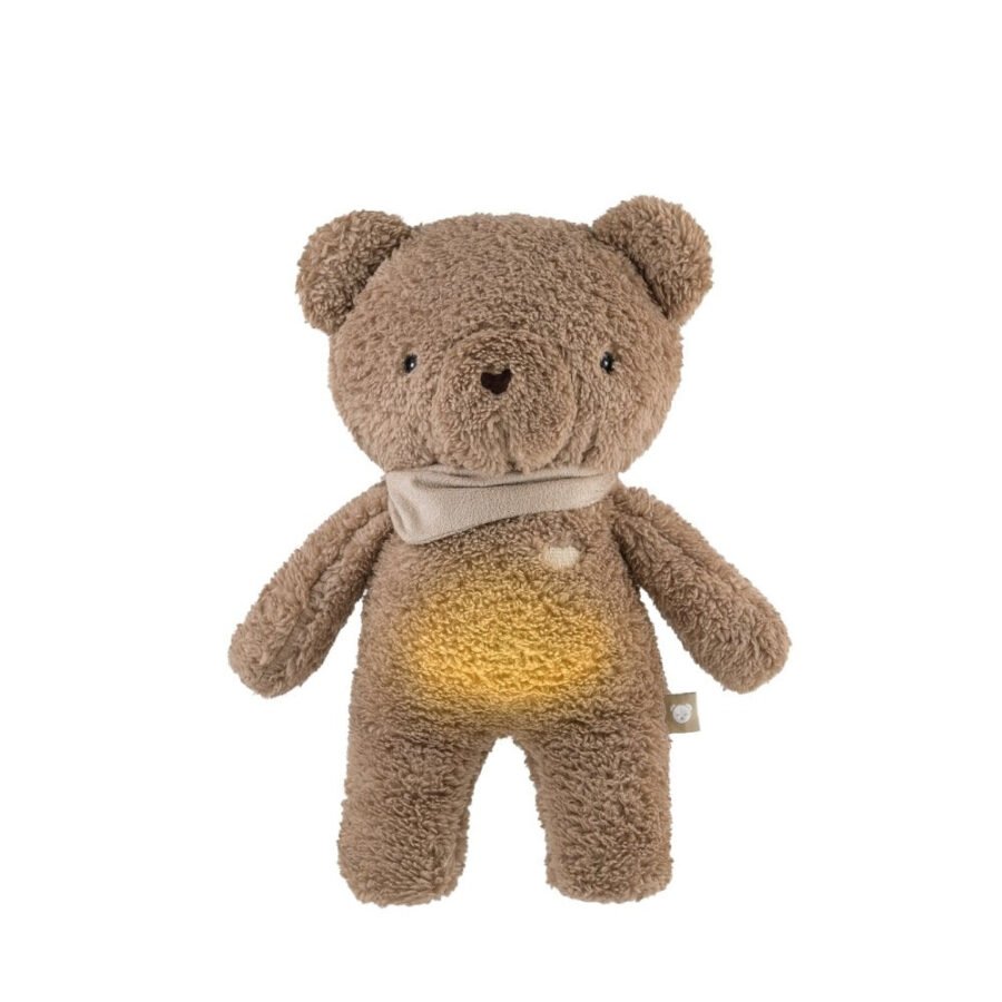 myHummy 7in1 miega lācītis ar sildītāju, naktslampiņu un balto troksni – Bear Brown – 3