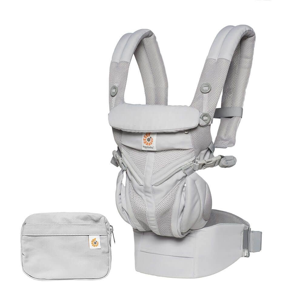 Ergobaby Omni 360 Cool Air Mesh ķengursoma Pearl Grey