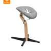 Stokke Nomi barošanas krēsls – Oak rāmis / Black – foto 3