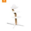 Stokke Nomi barošanas krēsls – Oak rāmis / White – foto 1