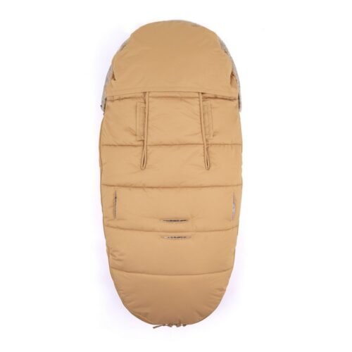 Petite&Mars Comfy 4in1 ziemas guļammaiss ratiem – Elegant Caramel / White – 3