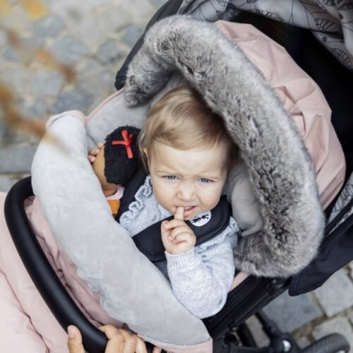 Petite&Mars Comfy 4in1 ziemas guļammaiss ratiem – Pastel Peach – 6