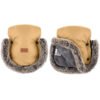 Petite&Mars Furry ziemas cimdi ratiem – Elegant Caramel – 4