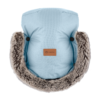 Petite&Mars Furry ziemas cimdi ratiem – Sky Whisper – 4