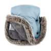 Petite&Mars Furry ziemas cimdi ratiem – Sky Whisper – 5