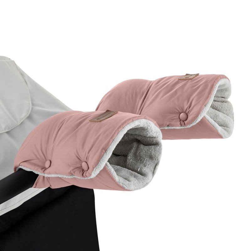Petite&Mars Jasie ziemas cimdi ratiem – Dusty Pink – 2