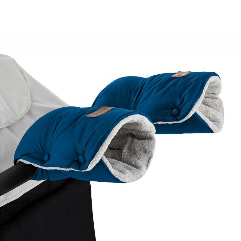 Petite&Mars Jasie ziemas cimdi ratiem – Ocean Blue – 2