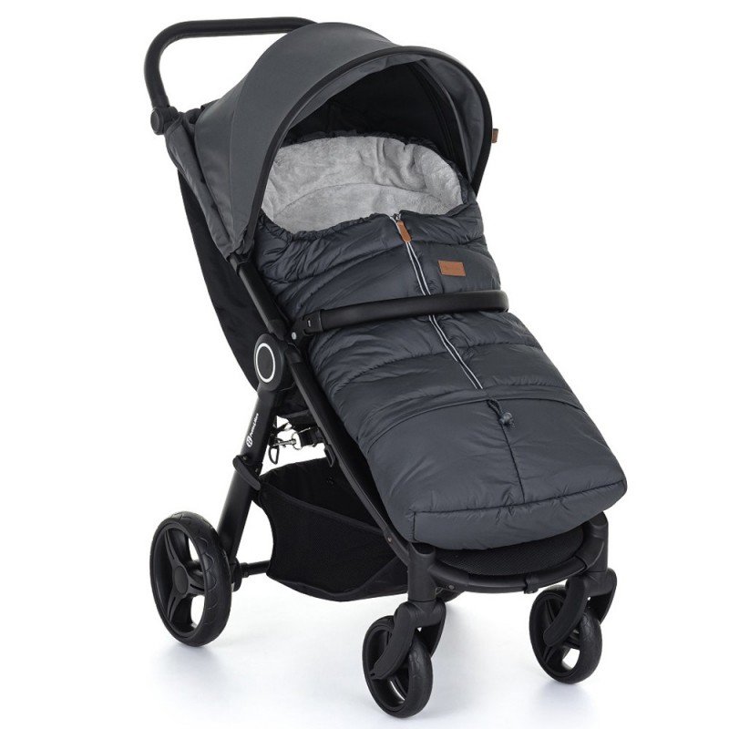 Petite&Mars Jibot 3in1 ziemas guļammaiss ratiem – Ink Black – 2