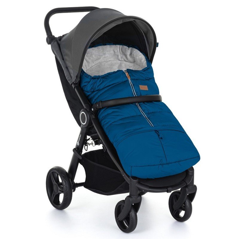 Petite&Mars Jibot 3in1 ziemas guļammaiss ratiem – Ocean Blue – 2