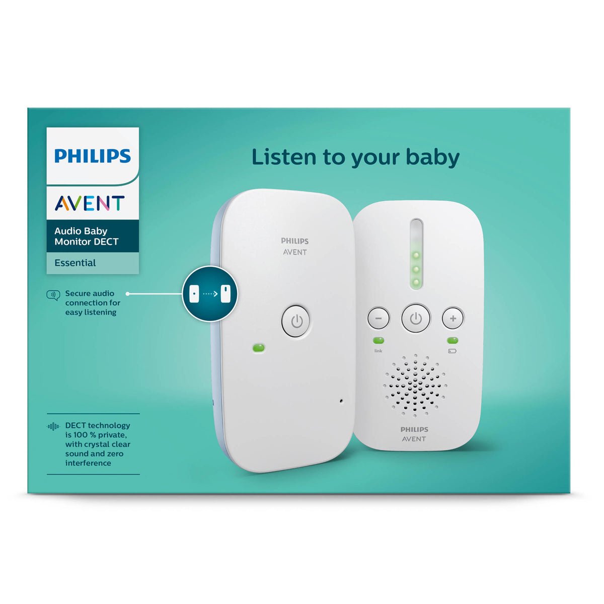 Philips Avent DECT audio aukle SCD503/26 – 2