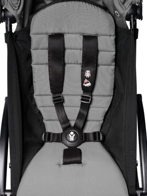 BABYZEN YOYO² 6+ sporta rati Frame Black / Grey 4