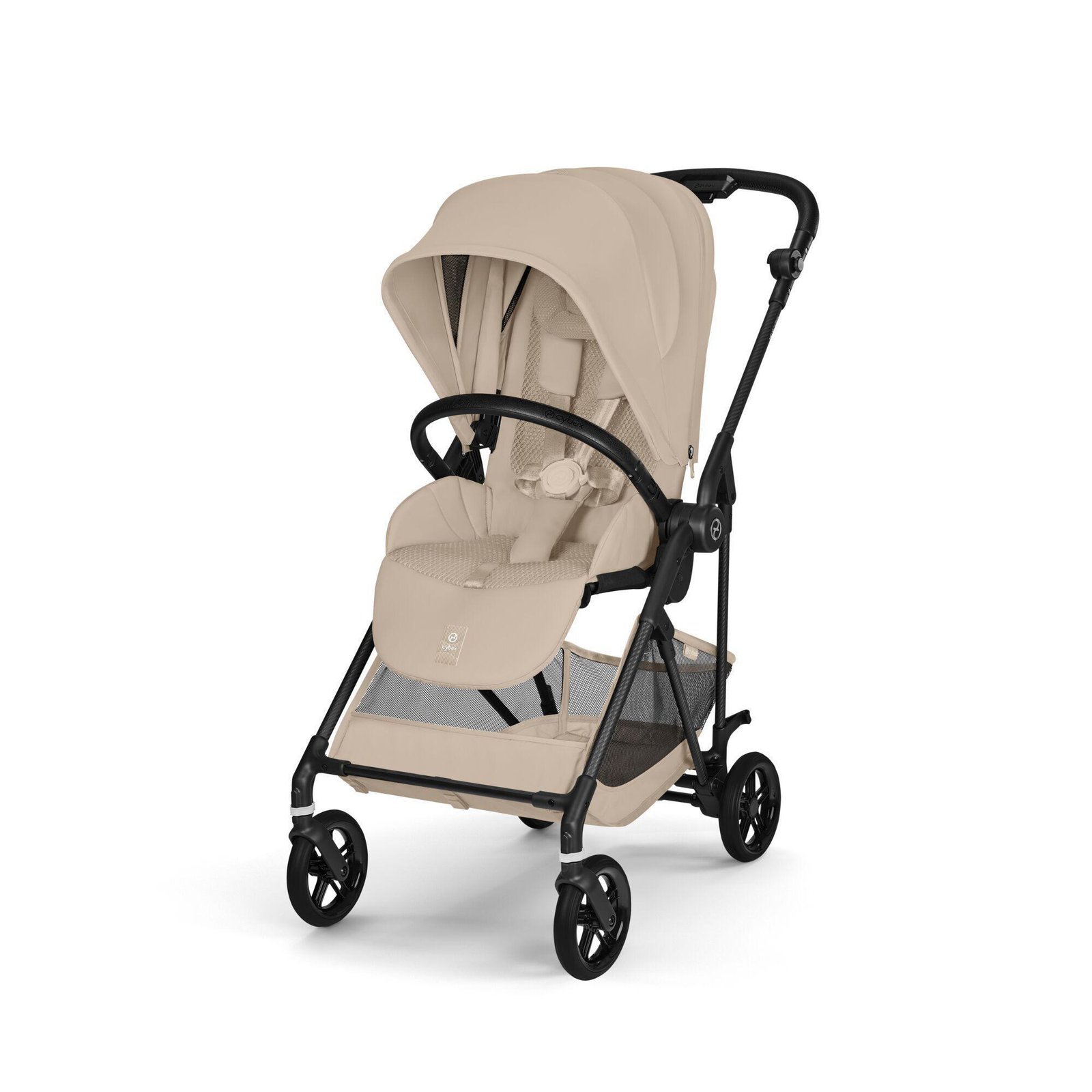 Cybex Melio Carbon sporta rati Almond Beige Cybex Melio Carbon sporta rati Almond Beige