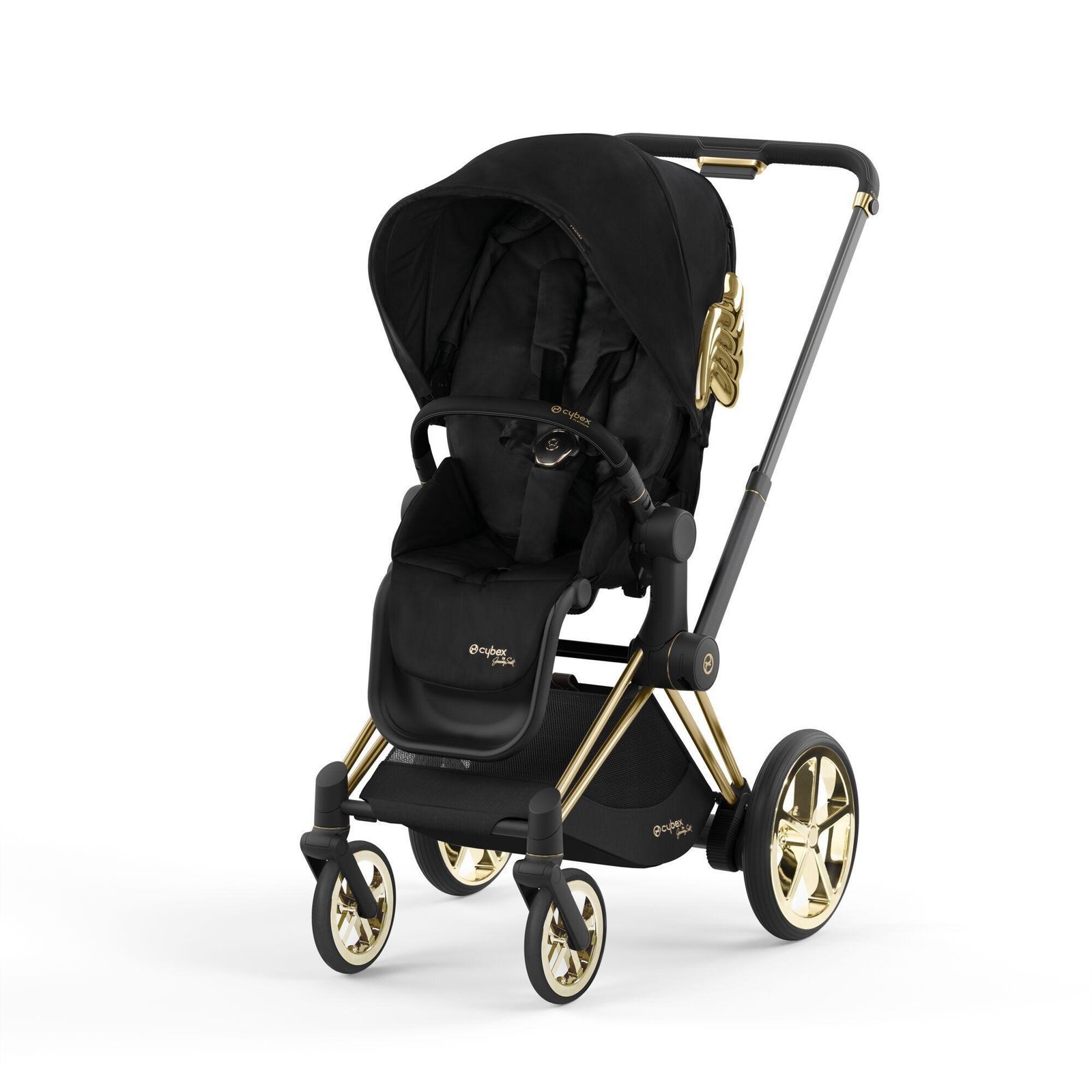 Cybex e-Priam V4 sporta rati Jeremy Scott Wings