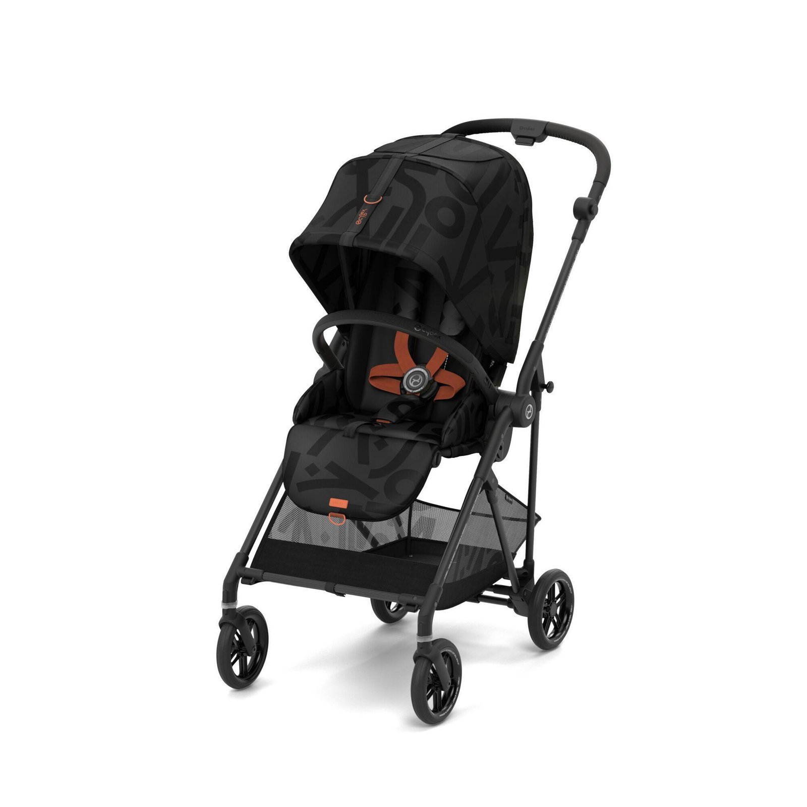 Cybex Melio Street sporta rati Real Black
