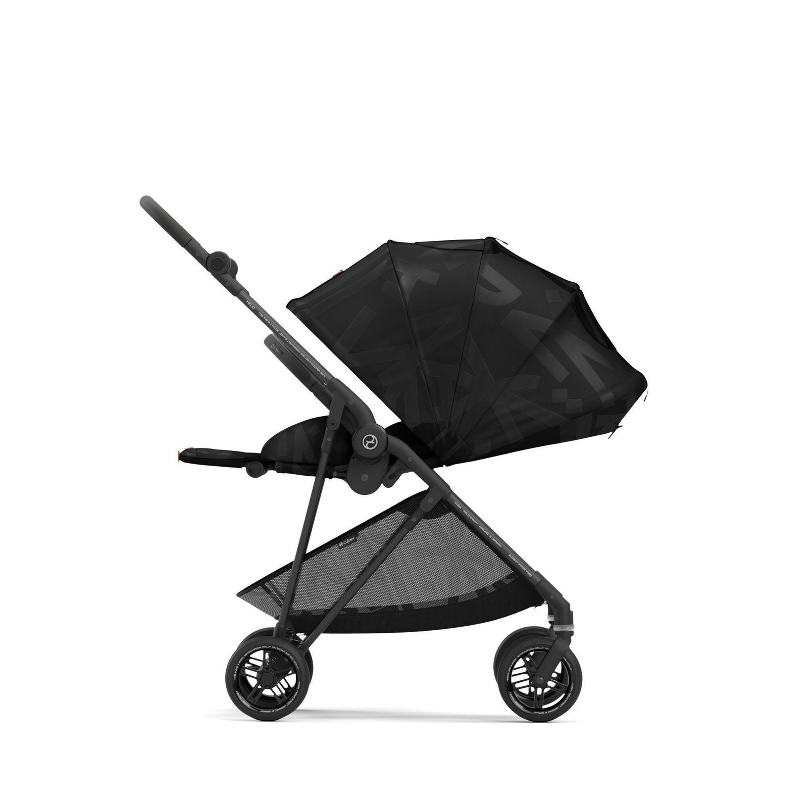 Cybex Melio Street sporta rati Real Black 2