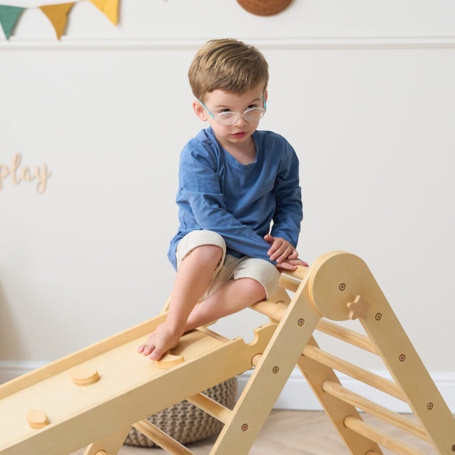 Tutti Bambini kāpelēšanas komplekts 3in1 – Natural Wood – foto 9