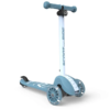 Zils Scoot and Ride Highwaykick 3S skrejritenis ar trim riteņiem un augstu stūri