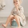 BabyBjörn Smart Potty podiņš – Deep Green/White – 3