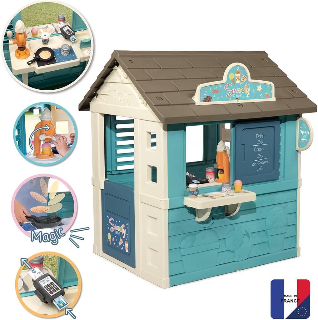 Smoby rotaļu mājiņa Sweety Corner ar veikaliņu – foto 2