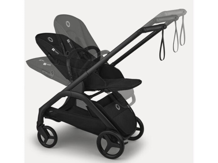 Bugaboo Dragonfly Plus sporta rati Heritage Black