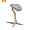 Stokke Nomi barošanas krēsls – Oak rāmis / Grey – foto 3