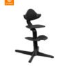 Stokke Nomi barošanas krēsls – Black rāmis / Black – foto 1