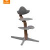 Stokke Nomi barošanas krēsls – Walnut rāmis / Grey – foto 1