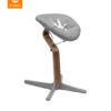Stokke Nomi barošanas krēsls – Walnut rāmis / Grey – foto 3