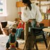 Stokke Steps barošanas krēsls ar Baby Set – Black-Warm Brown – foto 6