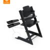 Stokke Tripp Trapp barošanas krēsls + Baby Set² komplekts – Black – foto 2