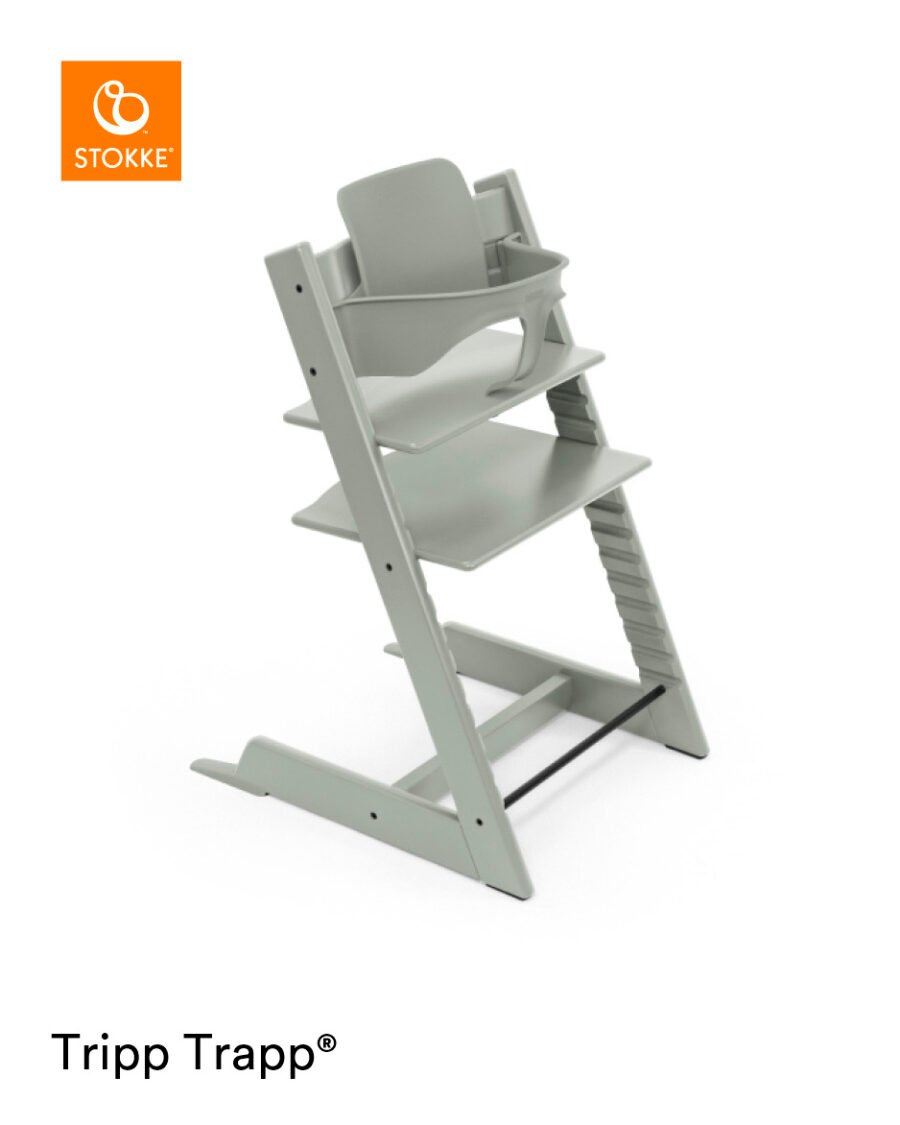 Stokke Tripp Trapp barošanas krēsls – Glacier Green – foto 3