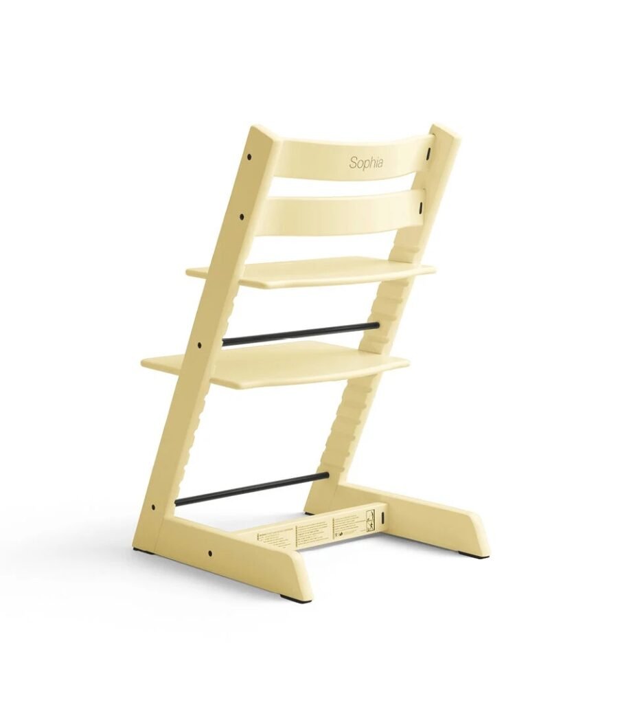 Stokke Tripp Trapp barošanas krēsls – Lemon Yellow – foto 4