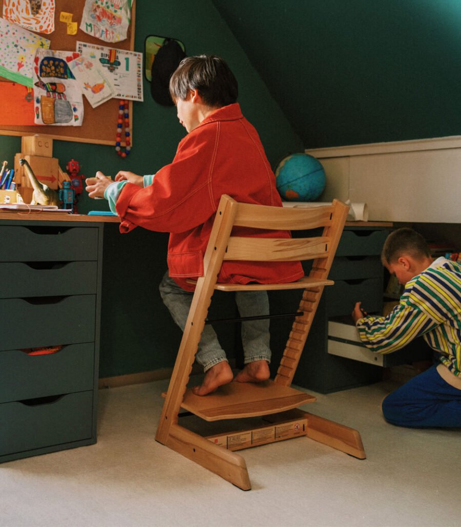 Stokke Tripp Trapp barošanas krēsls – Wild Wood – foto 6
