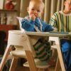 Stokke Steps barošanas krēsls ar Baby Set – White-Natural – foto 2