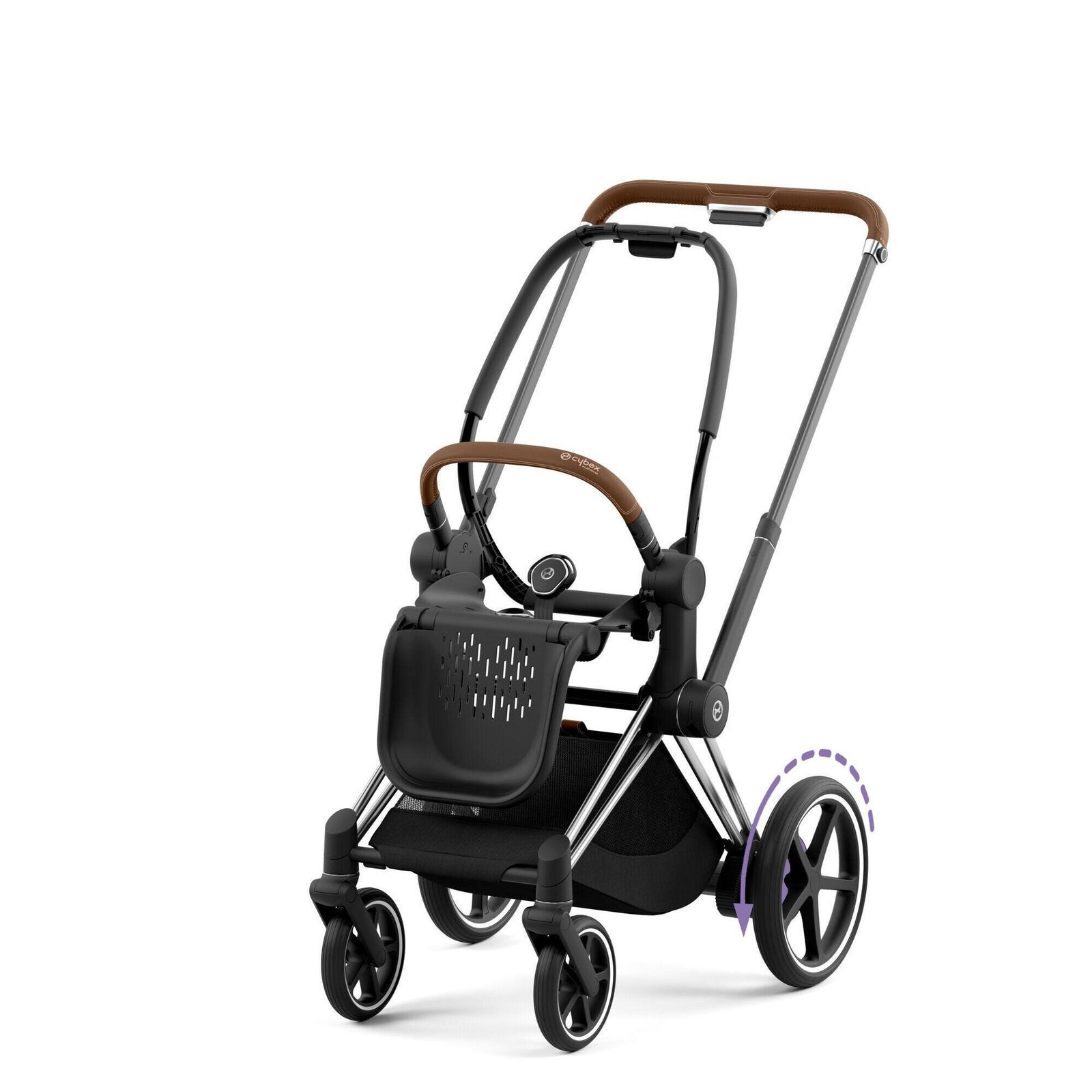 stroller-frames-cybex-chrome-brown-cybex-epriam-v4-frame-chrome-brown-seat-hardpart-v4-chrome-brown-127961-70063.jpg Cybex ePriam V4 ratu rāmis Chrome Brown