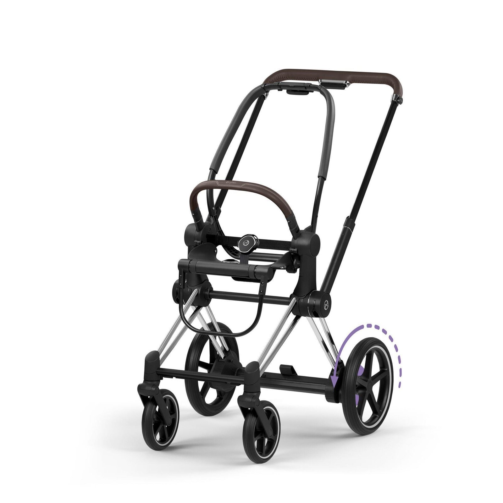 Cybex ePriam Style ratu rāmis Chrome Brown