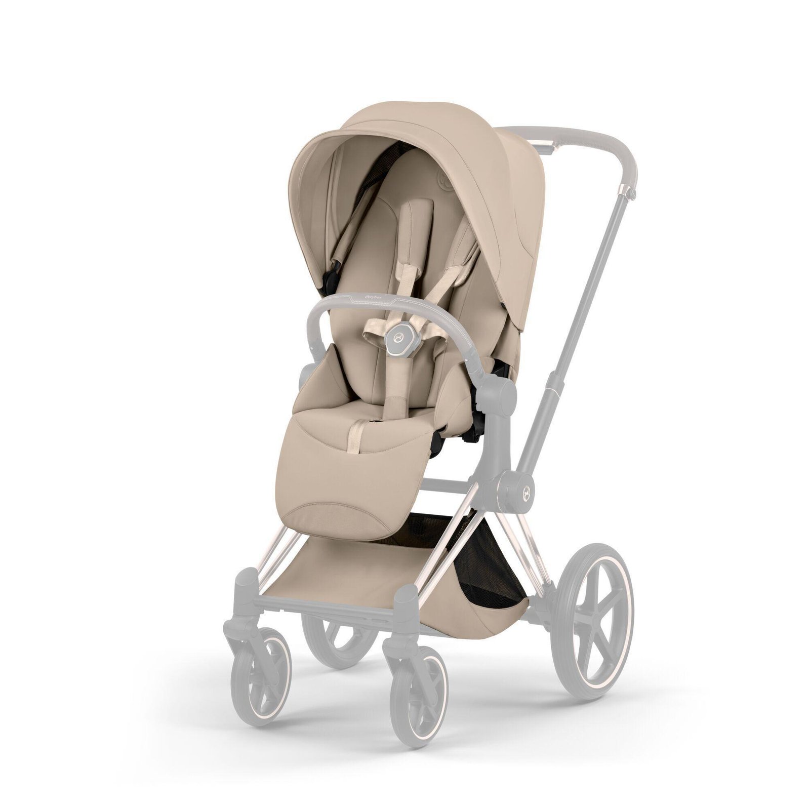 Cybex Priam/ePriam Style pastaigu daļas pārvalks + ratu grozs, Style Cozy Beige