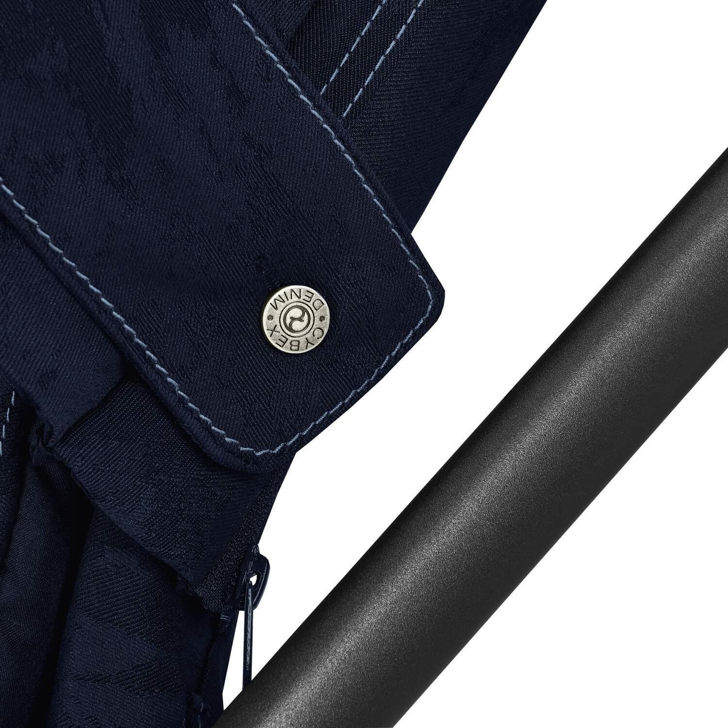 Cybex Mios sēdekļa pastaigu daļas auduma pārvalks Rebellious Denim Blue – 2