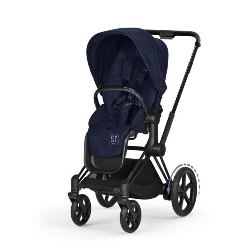 Cybex Priam/e-Priam V4 pastaigu daļas auduma pārvalks Rebellious Denim Blue – 5