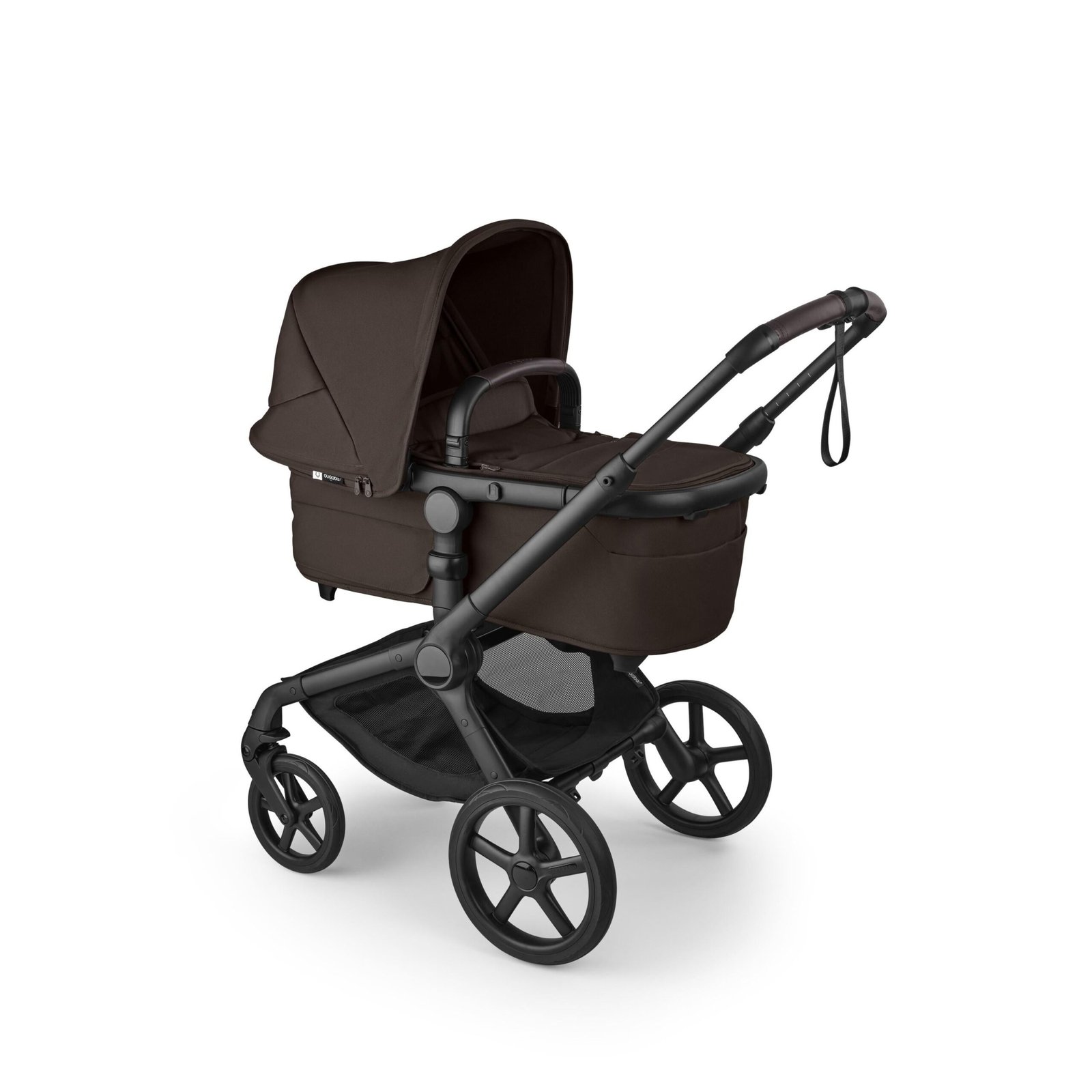 Bugaboo Fox 5 Renew universālie ratiņi 2in1 Black/Cocoa Brown – 2