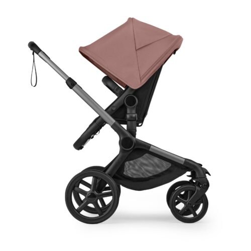 Bugaboo Fox 5 Renew universālie ratiņi 2in1 Graphite/Heritage Black – Dusty Pink – 3
