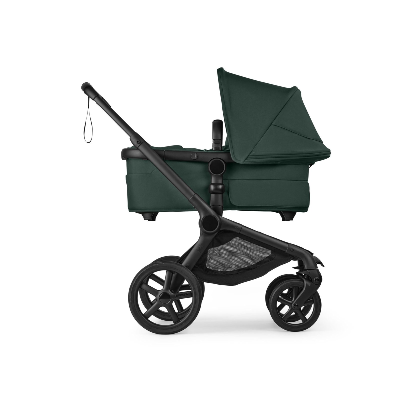 Bugaboo Fox 5 Renew universālie ratiņi 2in1 Black/Fern Green – 2